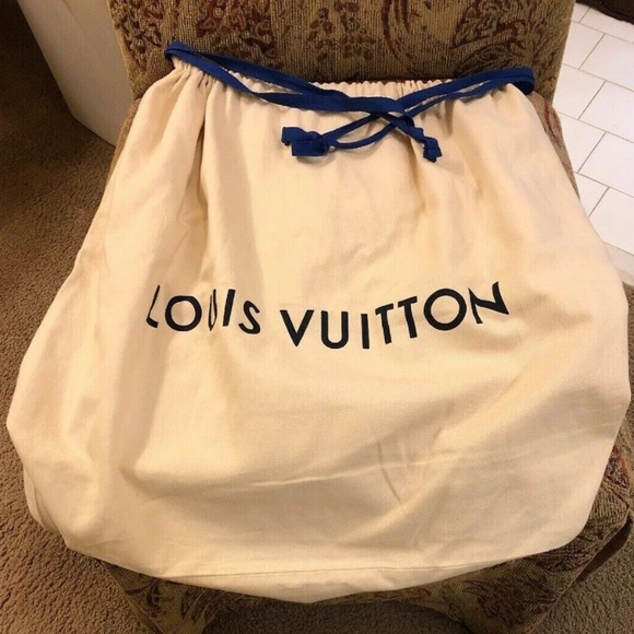 LOUIS VUITTON MM Size Tote Purse XL Large Dust Bag
